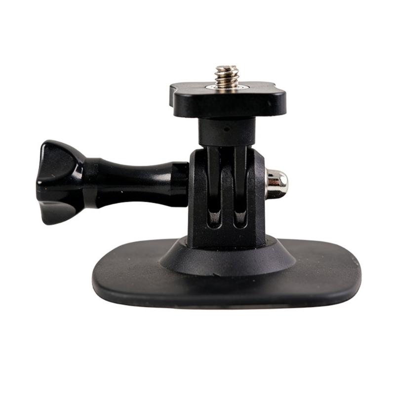 Helmet Mount Base Fix Bracket with Screw Nut Adapter for Action Camera Installation Lightweight Weather Resistance
