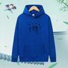 Druck Hoodies Herren Fleece Sweatshirt Hip Hop Casual Hoodie Vintage Pullover Locker Jogger Hoodie Y2k Kleidung Sweatshirts für Herren