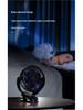 Portable USB Rechargeable Fan: Silent, Dual-Use, Long Battery Life, Strong Wind for Dorm, Office, or Home
