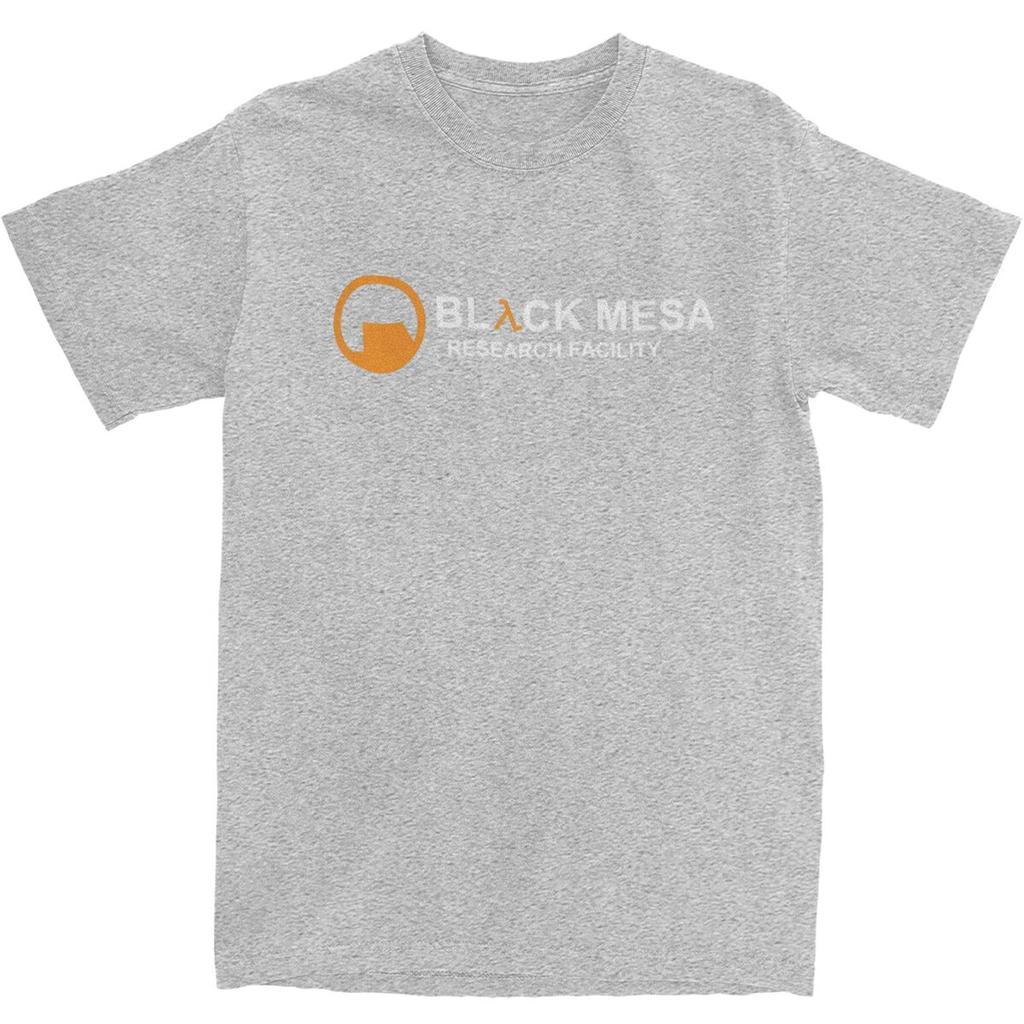 Men T-Shirt BLACK MESA Videogames Halfs Lifes T Shirts Fashion Summer Tee Shirt Vintage Pattern Cotton Tops Gift Idea