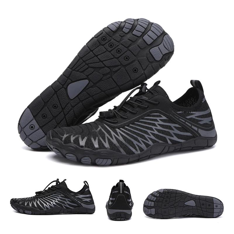 New Men’s Running Sneakers Swimming Trainers Zero Drop Shoes High Quality Aqua Barefoot Shoes Walking Wide Barefoot Water Shoes