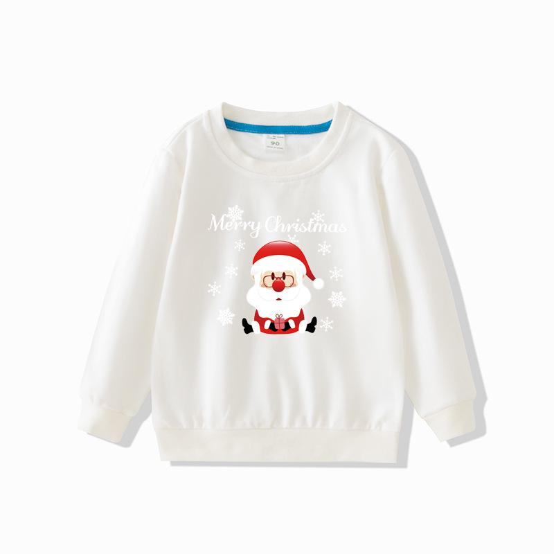 Toddler Girls' Christmas Sweatshirt - Spring/Autumn Pullover, New Southeast Asia Arrival