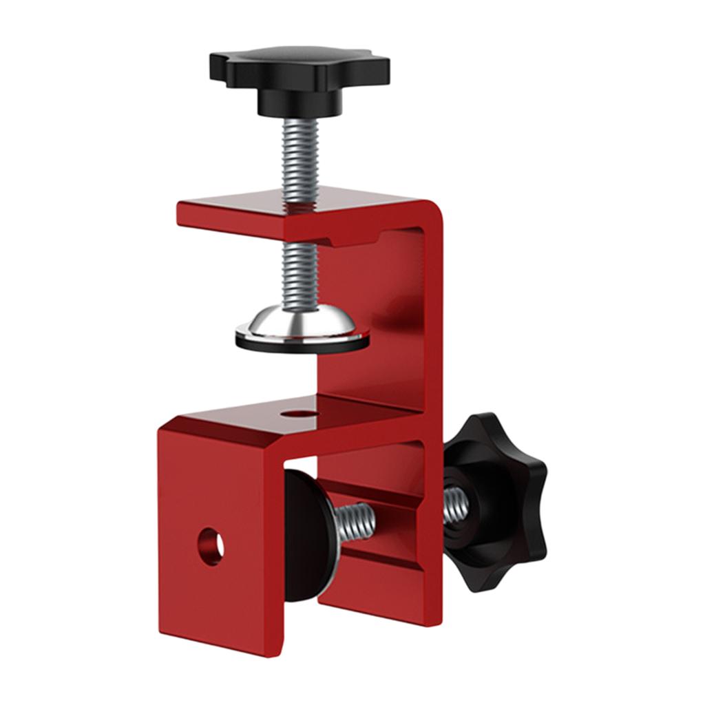 0-25mm Woodwork Clamp Closure Scriber Wardrobe Marking Clamping Jig Aluminum Alloy Fixing Clip for Carpentry Woodworking