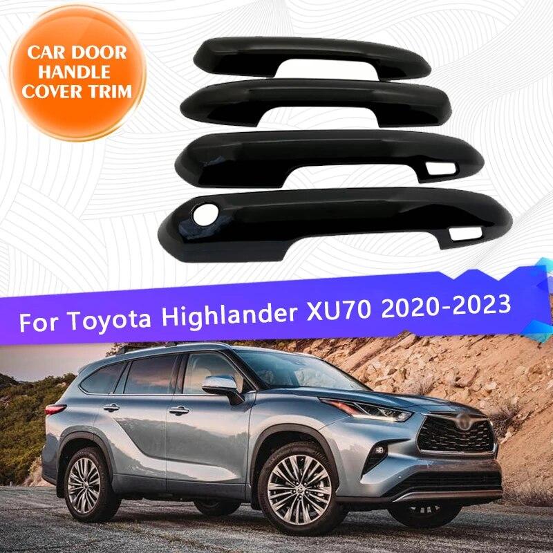 

Для Toyota Highlande Crown Kluger XU70 2022 2023 Автомобильная дверная ручка накладка устойчивая к царапинам хромированный Стайлинг автомобильные аксессуары Silver Set