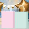Colorful Kraft Paper Gift Bags with Handle, Gift Wrapping Bags for Party, Birthday, Valentine's Day, Christmas, Candy Bags