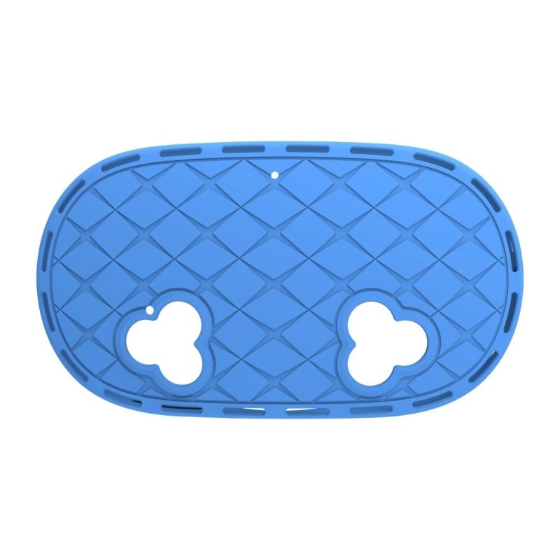 VR Host Head Mounted Protective Case for Quest3S VR Headsets Protectors Cover for Quest3S Accessories синий