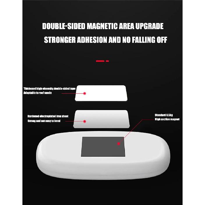1PCS LED Touch Light Mini Wireless RGB Atmosphere Light USB Charging Auto Roof Ceiling Reading Lamp Car Interior Lighting 5V