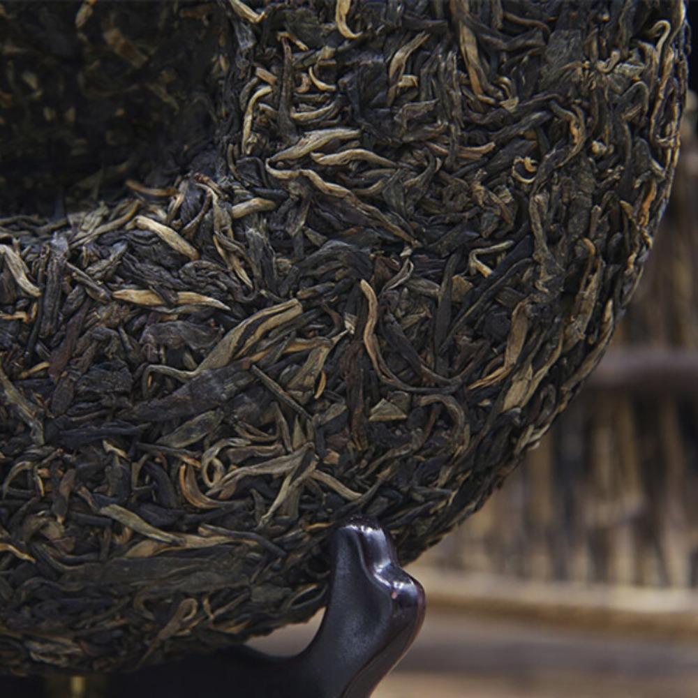 Raw Pu-erh Tea Cake 500g Organic Aged Mengku Yunnan Fermented Loose Weight Health