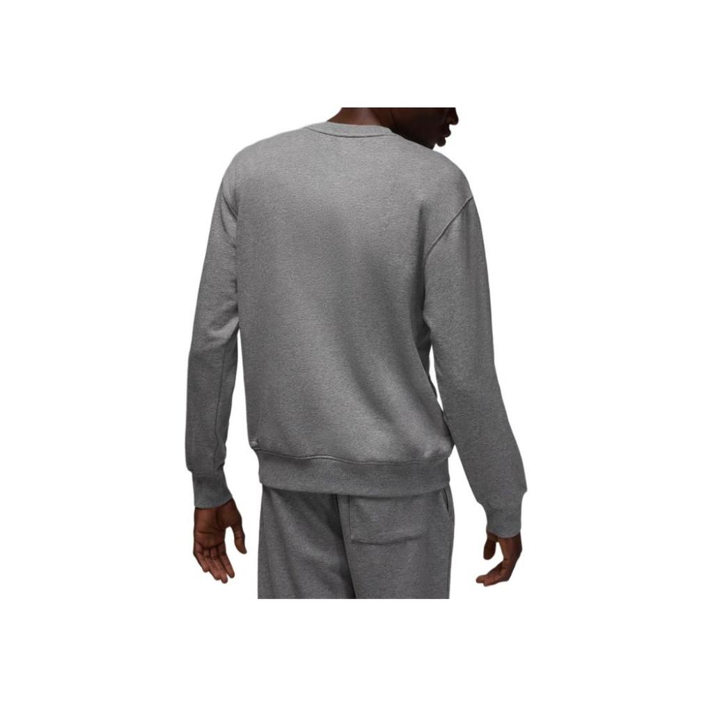 Jordan Brooklyn Comfortable Crew Neck Pullover Long Sleeve Sweatshirt Men sweatshirt Carbon-Stone FV7295-091