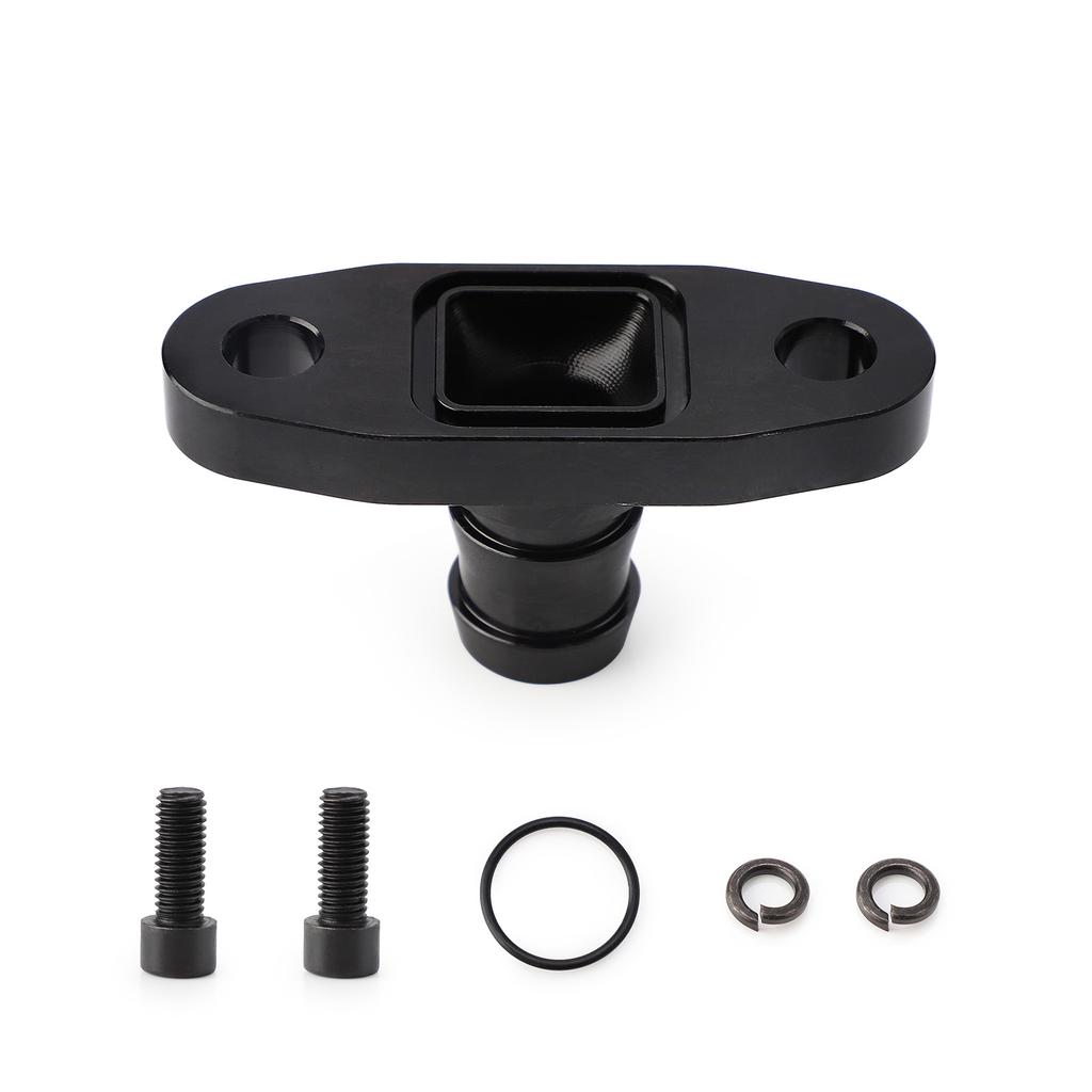 For Garrett T3 T4 GT28 GT30 GT35 T25 An10 2" 51 Turbo Oil Return Drain Return Flange Adapter Electric Turbo Process Leakproof