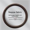 Universal Leather Steering Wheel Cover For Cars Four Seasons Thin Luxurious Interior Modification Popular Style