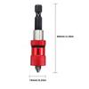 60mm Adjustable 1/4'' Hex Shank Magnetic Type Long Screwdriver Flexible Bit Extension Holder Limit Drywall Screw BiT Tip