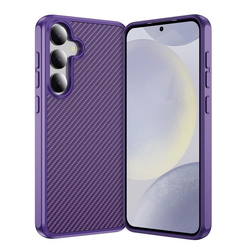 Suitable for Samsung S25/S24 Business Phone Case S25 Ultra Eye Ship Carbon Fiber Skin Feel Anti-drop Protective Case