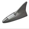Universal Car Shark Fin Antenna with Solar Energy Led Warning Light Auto Radio Signal Aerial Roof Anticollision Safety Lights