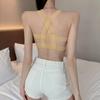 2024 Sexy Tops for Womens Lace Crop Top Woman Tank Tops Off Shoulder V-neck Sleeveless Camis for Women Backless Camisole