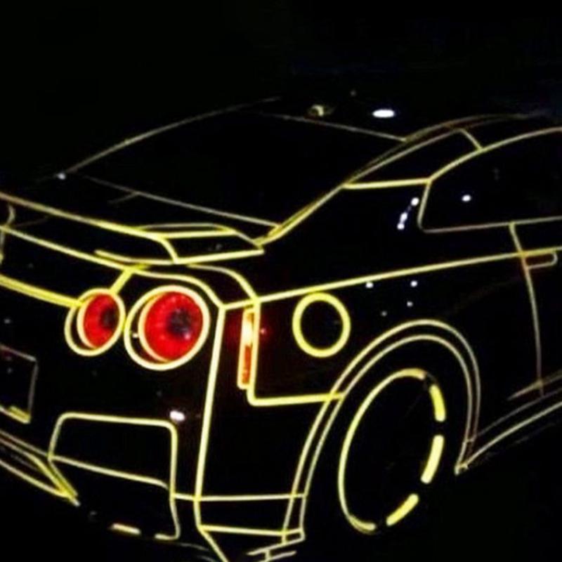 5M Reflektierendes Klebeband fürs Auto, reflektierende Aufkleber, für Motorrad, Fahrrad, Reflektor, Sicherheitswarnung, Felgenaufkleber, Klebeband, Autozubehör, Dekoration