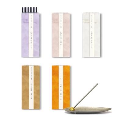 Incense Set with 5 Scents Including Incense Holder Low Fragrance Incense Sticks 100-Day Osmanthus, Included, Smoke, Assortment,