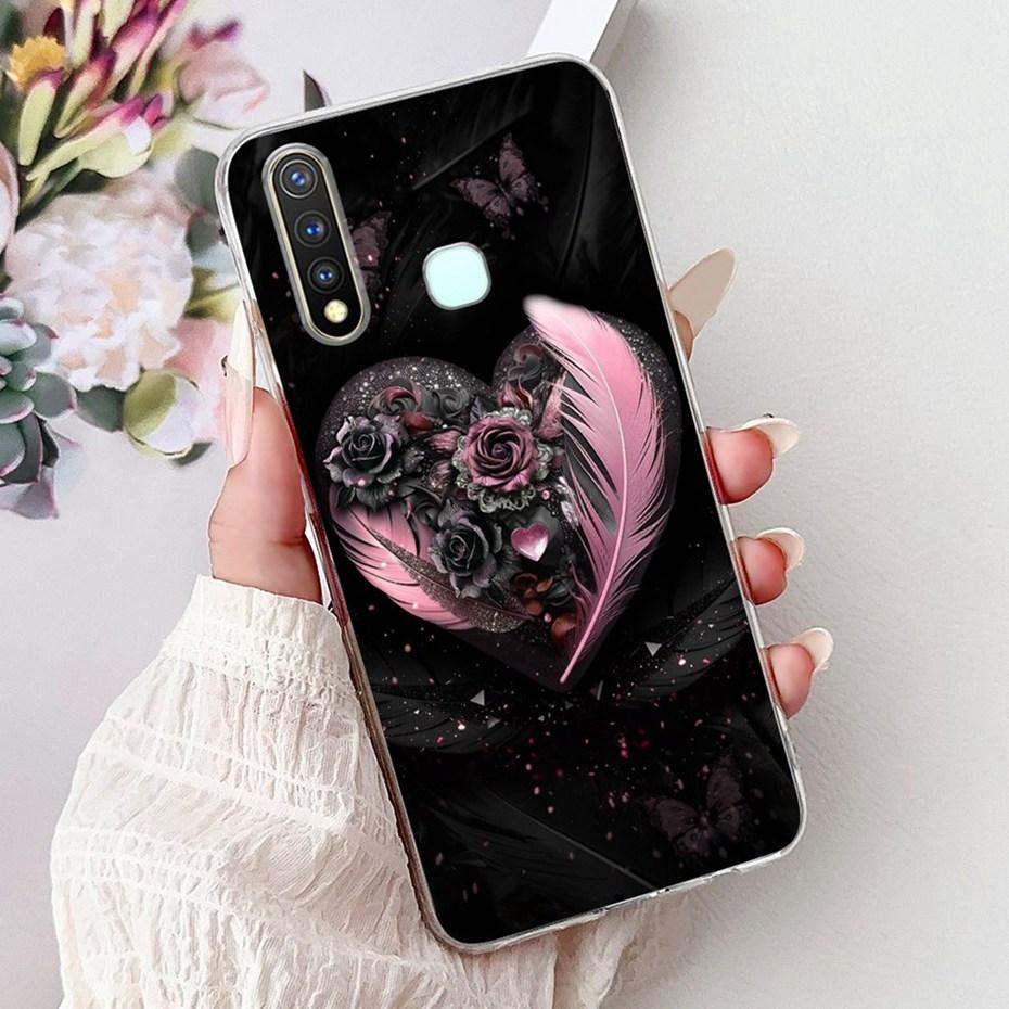 New Design Phone Case For Vivo 1915 Y19 Y5s Clear TPU Slim Back Cover For Vivo Y19 Y5s 1915 Soft Silicone Cases
