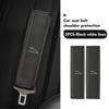 Leather Car Seat Belt Shoulder Protector Seat Belt Cover For Jaguar XK S-Type F-Type X-Type F-Pace I-Pace E-Pace XFR XKR P4