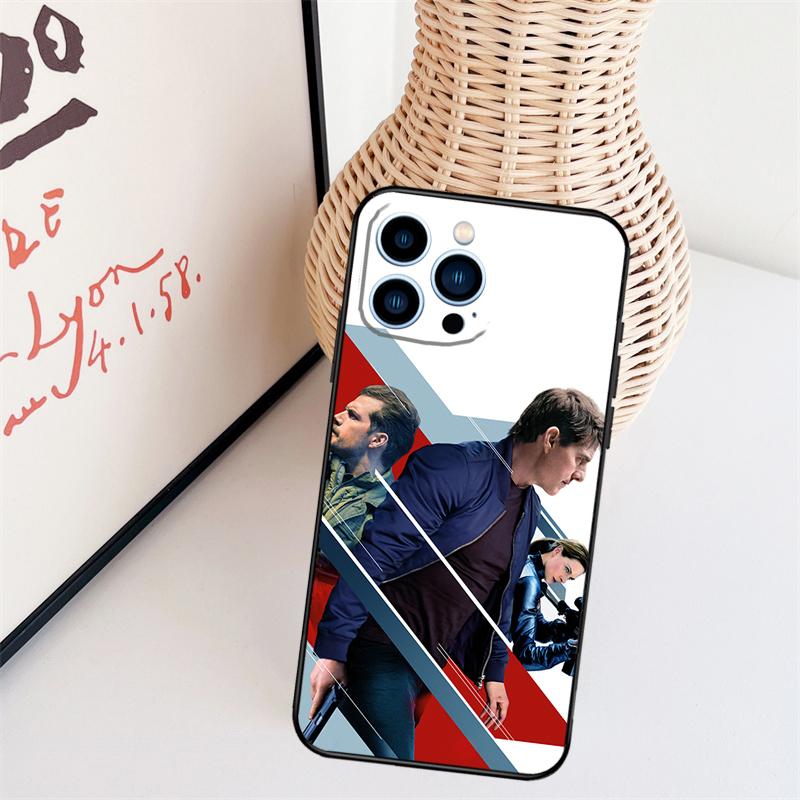 Mission Impossible Case For iPhone 16 15 Pro 12 13 Mini 11 14 Pro Max XS X XR Plus Back Cover