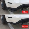 Carbon Fiber Black Rear Bumper Diffuser Side Fender Spoiler Lip Canard Protector