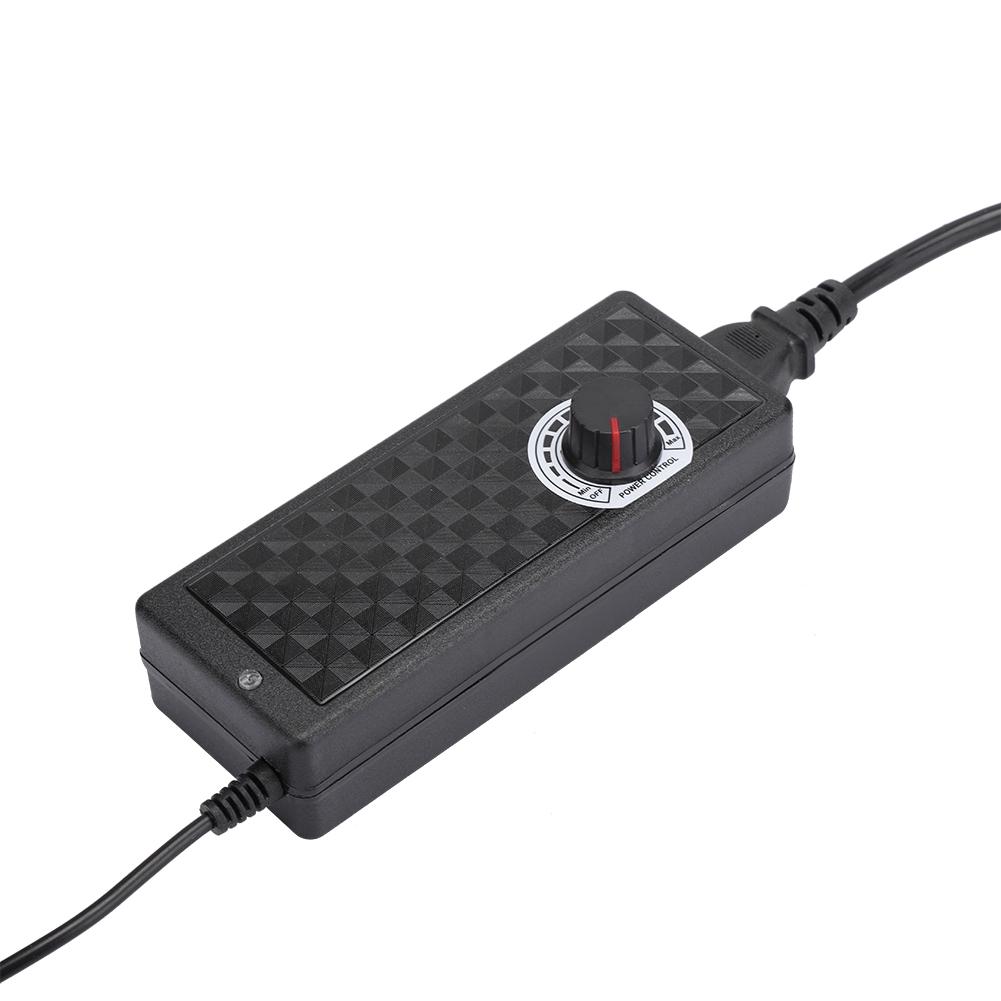 12-24V 5A Adjustable Power Supply Voltage Regulation Power Adapter with AC Cable