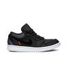 Paris Saint-Germain Air 1 Low (Unisex) Schwarz / Infrarot 23-Weiß Vintage Basketballschuhe CK0687 001
