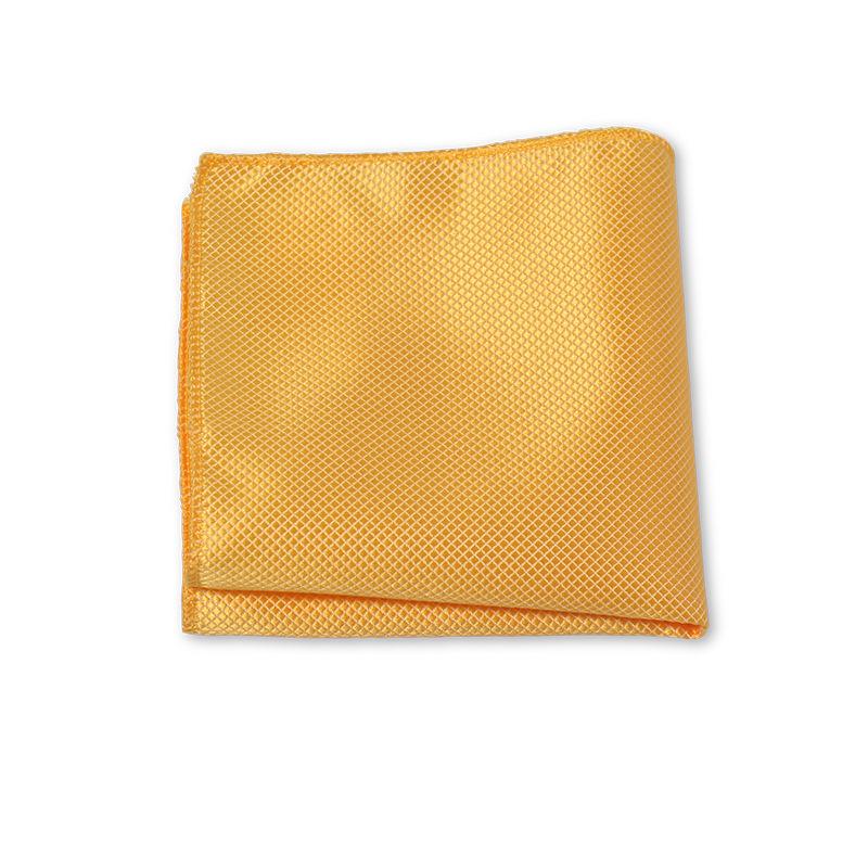 Gestreifte Einstecktuch für Herren - Anzugzubehör aus Polyester-Baumwolle, Taschentuch, Retro-Stil