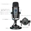 BOYA BY-PM500 Condenser Microphone USB PC Gaming Microphone Stereo Cardioid Omnidirectional Stand Recording Live Streaming YouTube Game Commentary