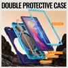 Rotating Rugged Case for Xiaomi Redmi Pad 2 2025 11.0" 25040RP0AG 25040RP0AI Hybrid Stand Cover with Handle Grip Shoulder Strap