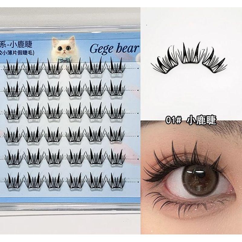 Stapi - Glue-free Multipack False Eyelashes Cluster (Various Designs)
