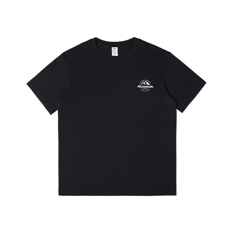 Baumwolle Kurzarm Sommer Freizeit Mehrfarbig Tops Schwarz und Weiß T-Shirt Locker Dünn Innen Das Unterhemd Herren und Damen Kurzarm Tops