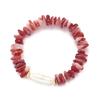 Neues organisches Luxus-Damenarmband 5 Farboptionen Premium Ausgewählt Unregelmäßiger Acryl-Strang-Armband Strand Surfen Schmuck
