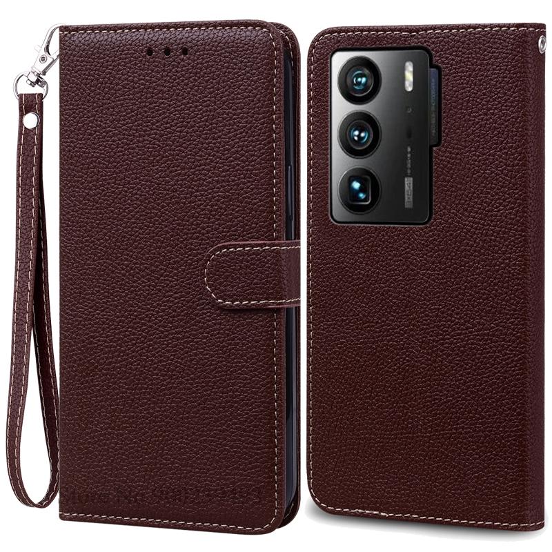 For ZTE Axon 40 Ultra Case Wallet Flip Leather Case For ZTE Axon 40 Ultra Case Silicone Book Cover Coque Fundas