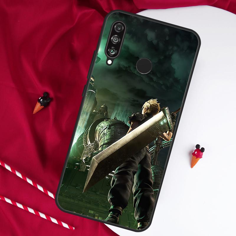 FINAL FANTASY Cloud Strife For Huawei Nova Y61 Y91 Y73 Y72 Y90 Y70 Y60 12s 12i 11i 8i 9 10 SE P60 P30 Pro P40 Lite Case