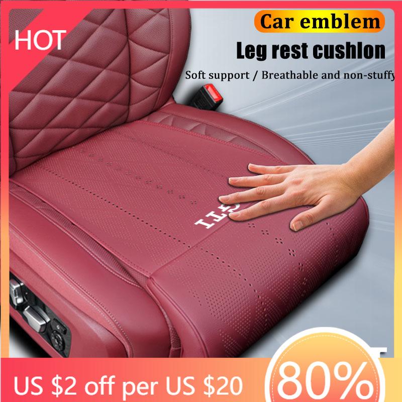 Golf 3 4 MK3 MK4 2026 Hot For VW VOLKSWAGEN Car Seat Leg Support Cushion Breathable Non-Slip Mat Cover For VW GTI Tiguan Passat
