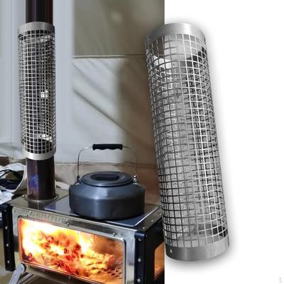 Camping Stove Accessories with Chimney Pipe and Anti Scalding Net