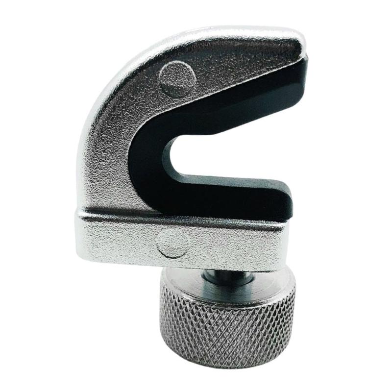 Портативная бадминтонная ракетка Фиксирующий зажим Клипса Бадминтонное оборудование Зажим для Струнной машины для теннисных ракеток Простой в использовании 1 серебряный