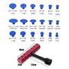 Manual Body Blemish Repair Kit for Small Vehicle Areas, Side Handle Puller with 18 Mixed Pull Heads for Auto Exterior Use At Home Care