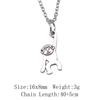 Vintage Animal Pendant Necklace Cat Animal Charm Necklaces Forest Ocean Western Jewelry Gift For Making DIY
