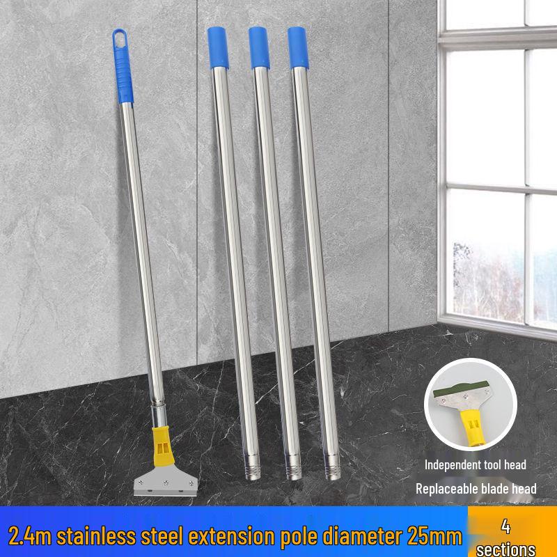 Telescopic Long Handle Heavy Duty Scraper for Grout and Glue Removal