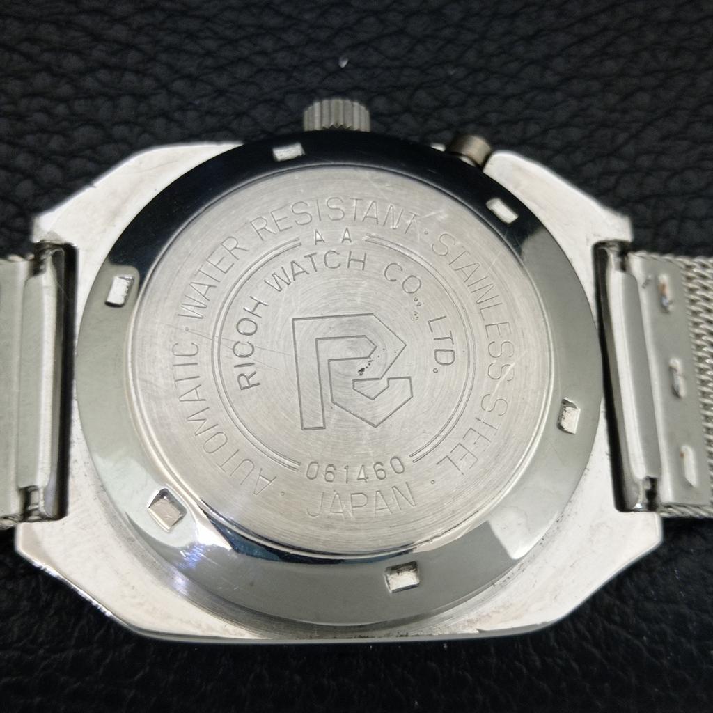 VINTAGE RICOH R31 AUTOMATIC JAPAN MENS ORIGINAL DIAL WATCH A709246-1