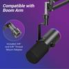 TONOR Dynamic TD510 AIR S USB/XLR Microphone, Unidirectional, PC/PS4/PS5 Compatible, RGB, Gaming/Streaming Use, Black,