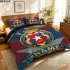 Custom Name,Wisla Krakow Pattern Bedding Home Decoration Birthday Gift ( 1 Duvet Cover + 2 Pillowcase, Without Core),fan Merchandise.