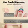100pcs Women S Seamless Thumb Ring Hair Ties Bagged Ponytail Holders With Small Elastic Bands For Diy Simple Fashion Hair Cord