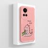 For Oppo Reno 10 Pro 5G Case Cute Panda Fundas Camera Protection Liquid Silicone Back Cover For Oppo Reno10 Pro Coque Carcasa
