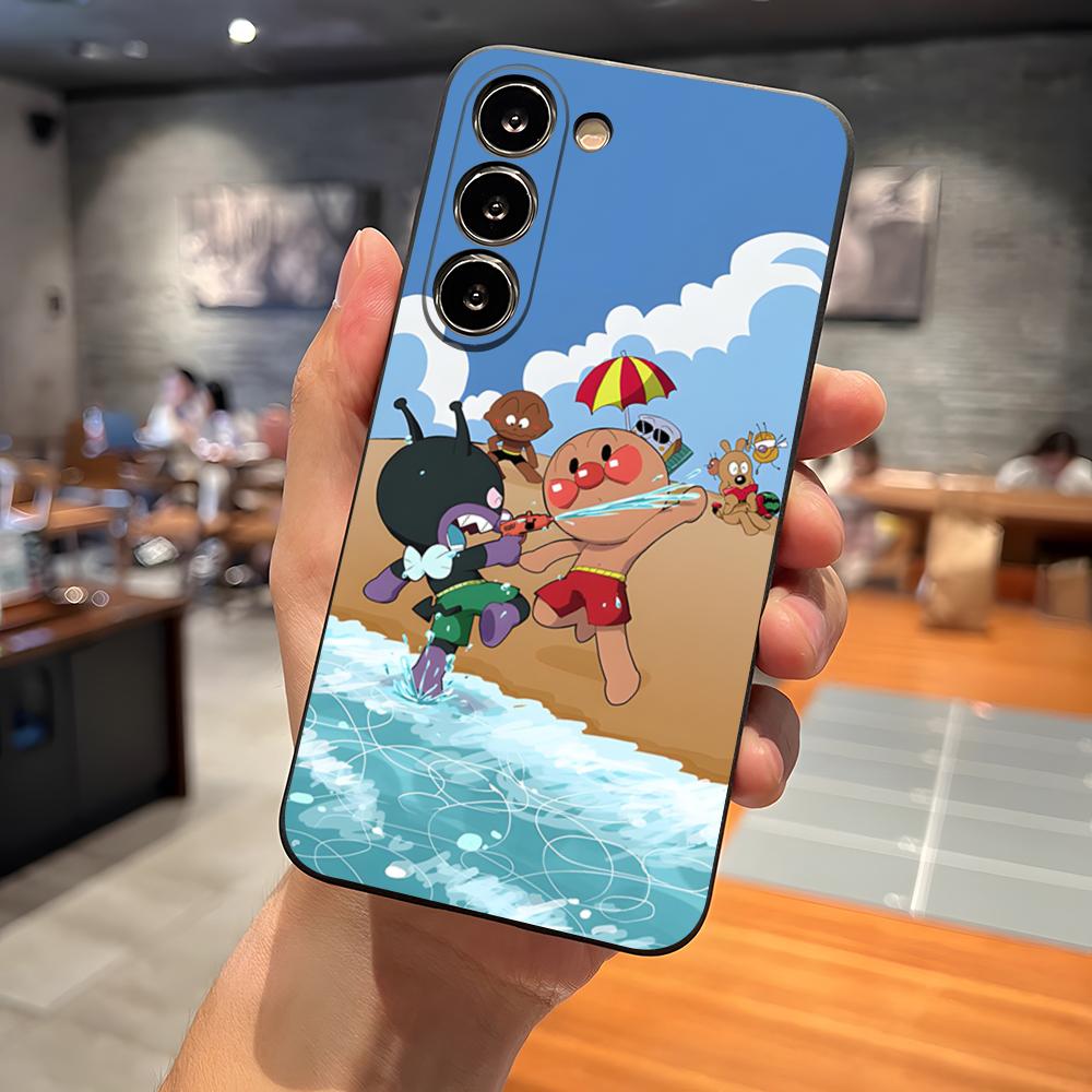 Phone Case For Samsung S26 S24 Ultra S25 S23 Fe S22 S20 S21 Plus A16 A54 A34 A53 Back Cover Cartoon Cute Anpanman