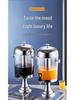 Stainless Steel Buffet Juice Dispenser with Faucet - Large Capacity Cold Drink Machine, Single or Double Head Options