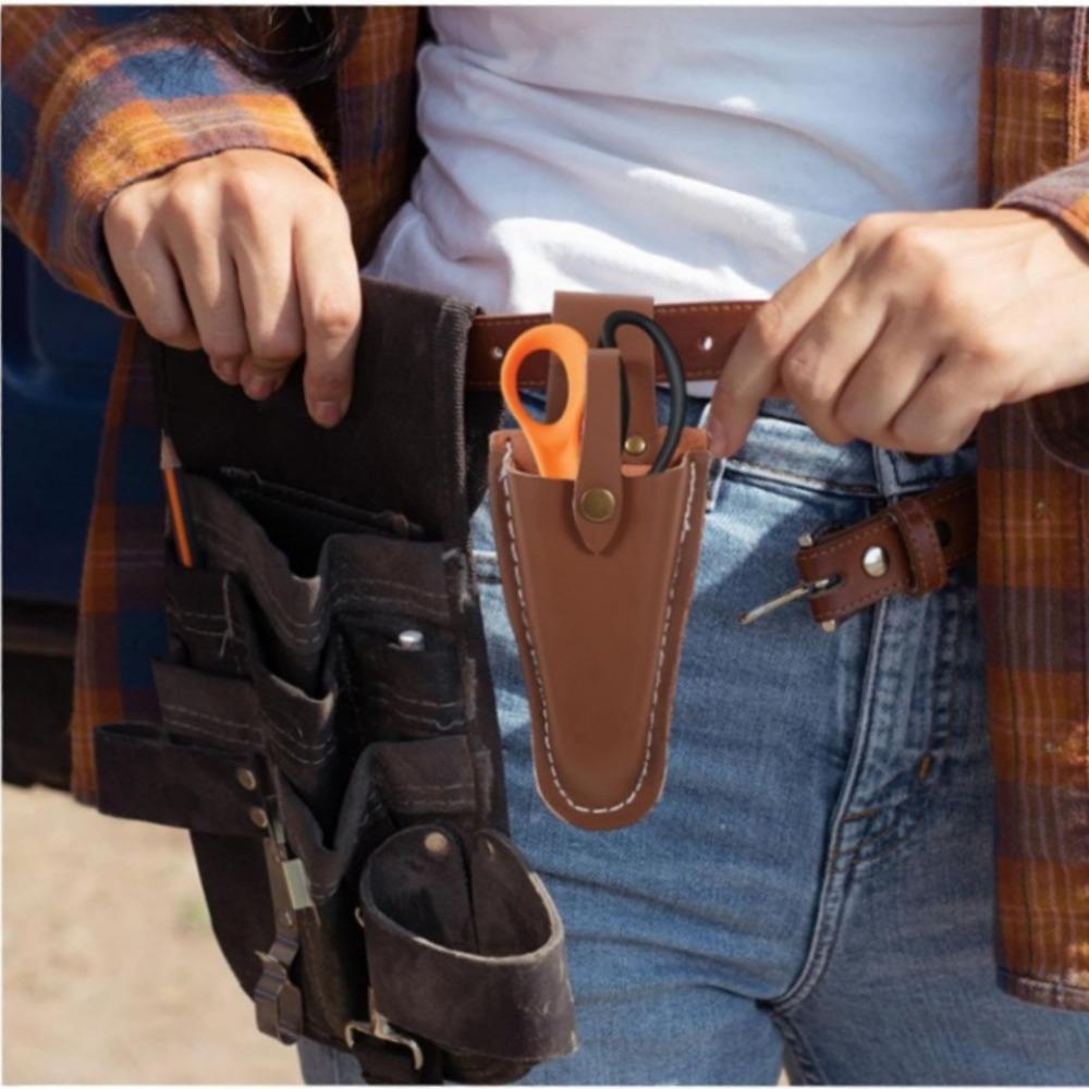 Gardening Tool Bag with Buckle Electrician Pliers Scissor Bag Portable Gardening Trimming Tool Storage Bag Gardening Accessories