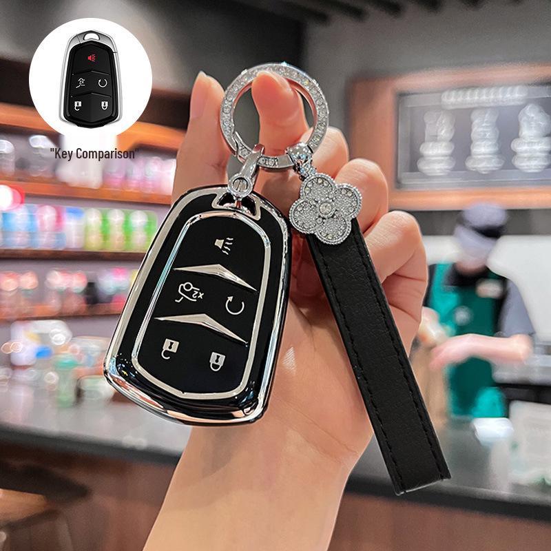 Cadillac Key Cover for XT5, XT4, XT6, CT5, CT6, CT4, XTS, ATSL Models